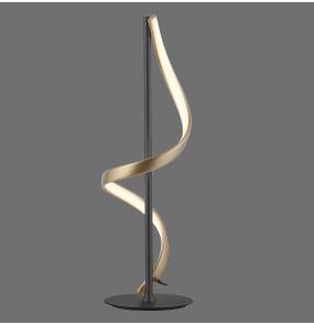 Lampa stołowa Q-SWING 4385-13 oprawa w kolorze antracytowym i złotym ZUMA LINE by Paul Neuhaus