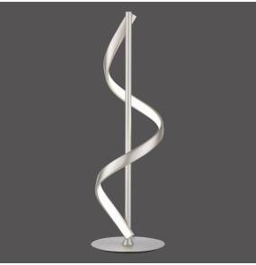 Lampa stołowa Q-SWING 4385-55 oprawa w kolorze srebrnym ZUMA LINE by Paul Neuhuas