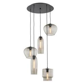 Lampa wisząca SERAFINO 2080 oprawa w kolorze czarnym ARGON