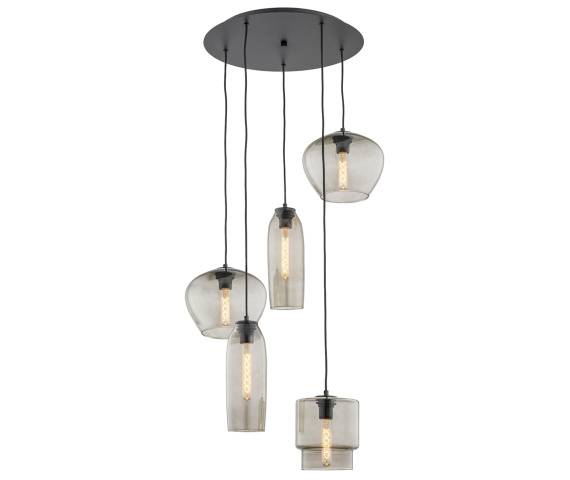 Lampa wisząca SERAFINO 2080 oprawa w kolorze czarnym ARGON
