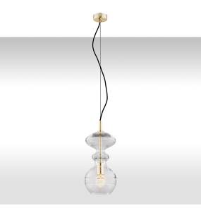 Lampa wisząca BILBAO 4203 oprawa w kolorze złotym ARGON