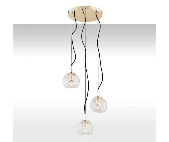 Lampa wisząca OVIEDO 1463 oprawa w kolorze złotym ARGON