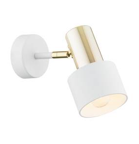 Kinkiet DORIA 4264 oprawa w kolorze bieli i złota ARGON