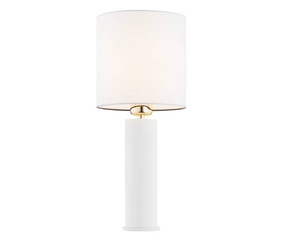 Lampa stołowa ALMADA 4231 oprawa w kolorze białym z elementami złota ARGON