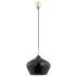 Lampa wisząca IRUN 4278 oprawa w kolorze złotym z czarnym kloszem ARGON