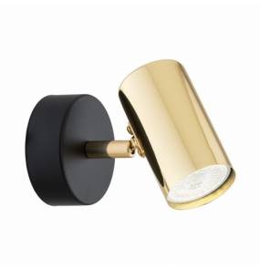 Kinkiet LAGOS 4208 oprawa w kolorze czerni i złota ARGON