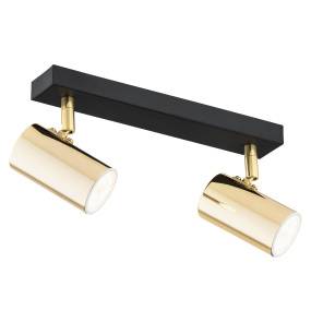 Listwa sufitowa LAGOS 889 oprawa w kolorze czerni i złota ARGON