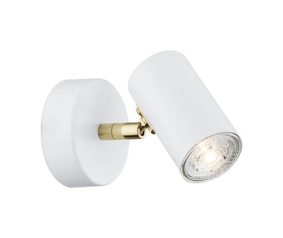 Kinkiet LAGOS 4209 oprawa w kolorze bieli i złota ARGON