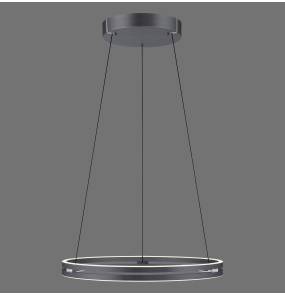 2551-15 PURE E-LOOP LAMPA WISZĄCA SZARY
