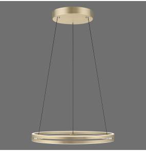 Lampa wisząca PURE E-LOOP 2551-60 oprawa w kolorze matowego mosiądzu ZUMA LINE by Paul Neuhaus 