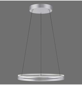 Lampa sufitowa PURE E-LOOP 2551-95 oprawa w kolorze aluminium ZUMA LINE by Paul Neuhaus