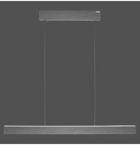 Lampa wisząca PURE E-MOTION 2570-15 oprawa w kolorze szarym ZUMA LINE by Paul Neuhaus 