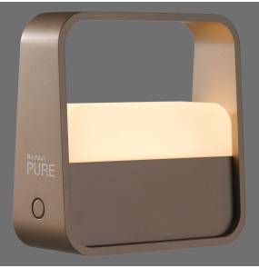 Lampa stołowa PURE GO 4055-97 oprawa w kolorze brązowym ZUMA LINE by Paul Neuhaus 