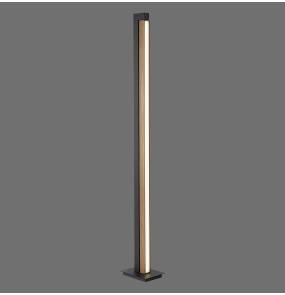 Lampa podłogowa PURE-LINES 451-79 oprawa w kolorze drewna i antracytu ZUMA LINE by Paul Neuhaus