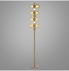 Lampa podłogowa PURE POPUP 557-97 oprawa w kolorze brązowym ZUMA LINE by Paul Neuhaus