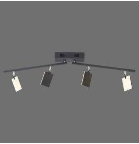 Lampa sufitowa PURE MIRA 6356-18 oprawa w kolrze czarnym ZUMA LINE by Paul Neuhaus 