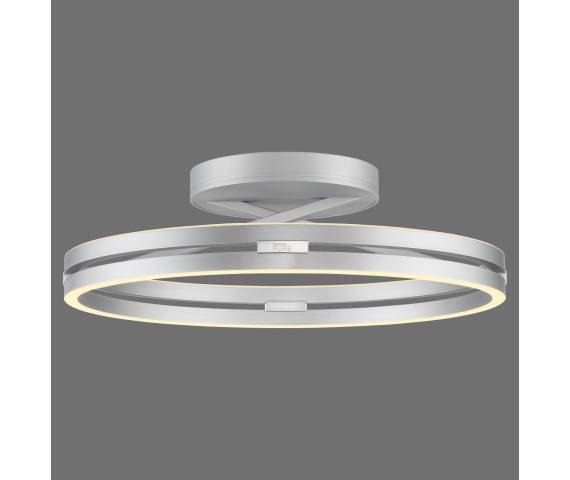  Lampa sufitowa PURE LOOP 6552-95 oprawa w kolorze aluminium ZUMA LINE by Paul Neuhaus 