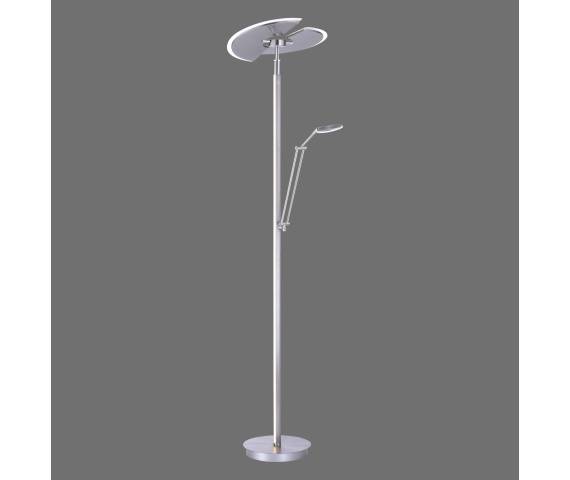 Lampa podłogowa PURE MUTIL oprawa w kolorze srebrnym ZUMA LINE by Paul Neuhaus