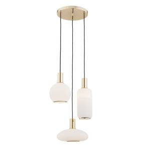 Lampa wisząca SAGUNTO 1489 oprawa w kolorze złotym ARGON