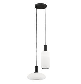 Lampa wisząca SAGUNTO PLUS 7214 oprawa w kolorze czarnym ARGON