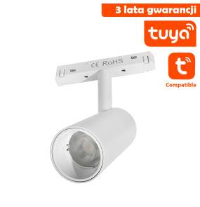 Reflektor do szyn magnetycznych DDCX-15A-TY TUYA biały 15W CCT