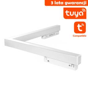 Lampa magnetyczna narożna DDCX-B12-TY Biała