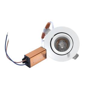 Oprawa wpuszczana QP-A01 10W 4000K 45° biała