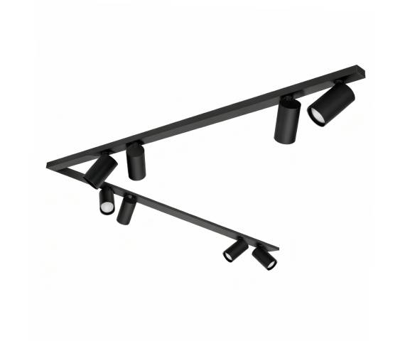 Lampa sufitowa BORA KJ2109 8xGU10 czarny