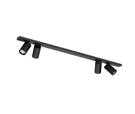 Lampa sufitowa BORA KJ2110 4xGU10 czarny