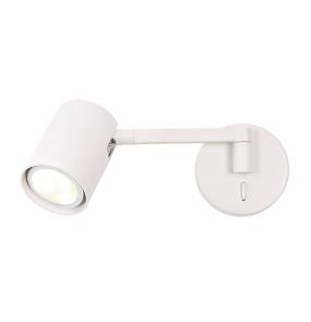 Kinkiet z wysięgnikiem Snow  NEW biały 1xGU10