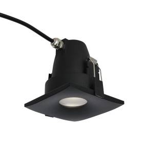 Zewnętrzna oprawa wpuszczana ROMOLO S AZ5392 w kolorze czarnym AZzardo