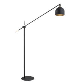 Lampa podłogowa DETROIT 4735 oprawa w kolorze czarnym z elementami złota ARGON