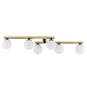 Lampa sufitowa FREEMONT 2544 oprawa w kolorze czerni i złota ARGON