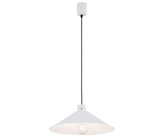 Lampa wisząca NASHVILLE 4693 oprawa w kolorze białym ze złotymi elementami ARGON