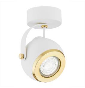 Reflektor KOS PLUS 4901 oprawa w kolorze bieli i złota ARGON