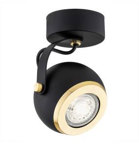 Reflektor KOS PLUS 4902 oprawa w kolorze czerni i złota ARGON