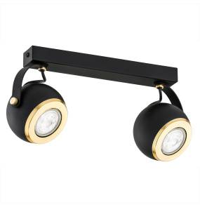 Listwa suftowa KOS PLUS 7039 oprawa w kolorze czerni i złota ARGON