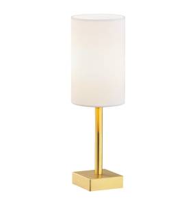 Lampa stołowa ABRUZZO 8030 oprawa w kolorze złotym z białym abażurem ARGON