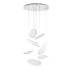 Lampa wisząca EMPIRE P0634D oprawa w kolorze chromu MAXLIGHT