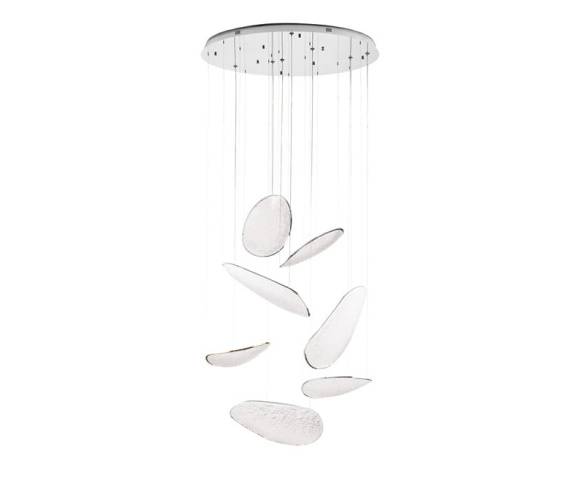Lampa wisząca EMPIRE P0634D oprawa w kolorze chromu MAXLIGHT