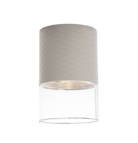 Oprawa sufitowa FUSION C0274 w kolorze silk grey MAXLIGHT