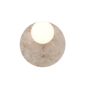 Kinkiet LANDO W0426 oprawa w kolorze naturalnego kamienia MAXLIGHT