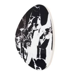 Kinkiet MARBLES W0392 oprawa w kolorze czarnego marmuru MAXLIGHT