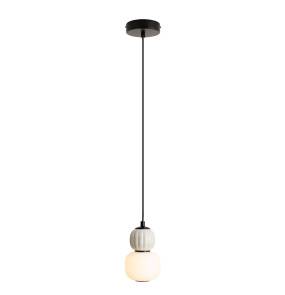  Lampa wisząca MODERN P0624 oprawa w kolorze czarnym z szarym elementem MAXLIGHT 