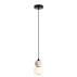  Lampa wisząca MODERN P0624 oprawa w kolorze czarnym z szarym elementem MAXLIGHT 
