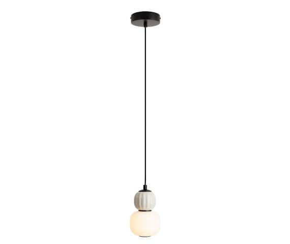  Lampa wisząca MODERN P0624 oprawa w kolorze czarnym z szarym elementem MAXLIGHT 