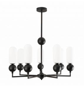 Żyrandol NOVA BLACK 7L P0632 oprawa w kolorze czarnym MAXLIGHT