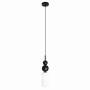 Lampa wisząca NOVA BLACK P0641 oprawa w kolorze czarnym MAXLIGHT