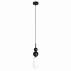 Lampa wisząca NOVA BLACK P0641 oprawa w kolorze czarnym MAXLIGHT