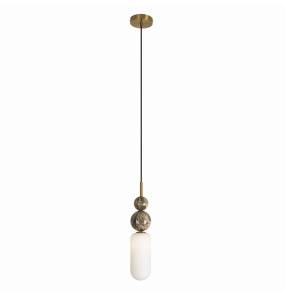 Lampa wisząca NOVA GOLD P0642 oprawa w kolorze złotym MAXLIGHT
